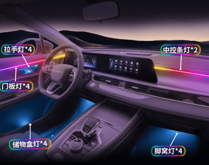 Đèn nội thất Chery Omoda C5